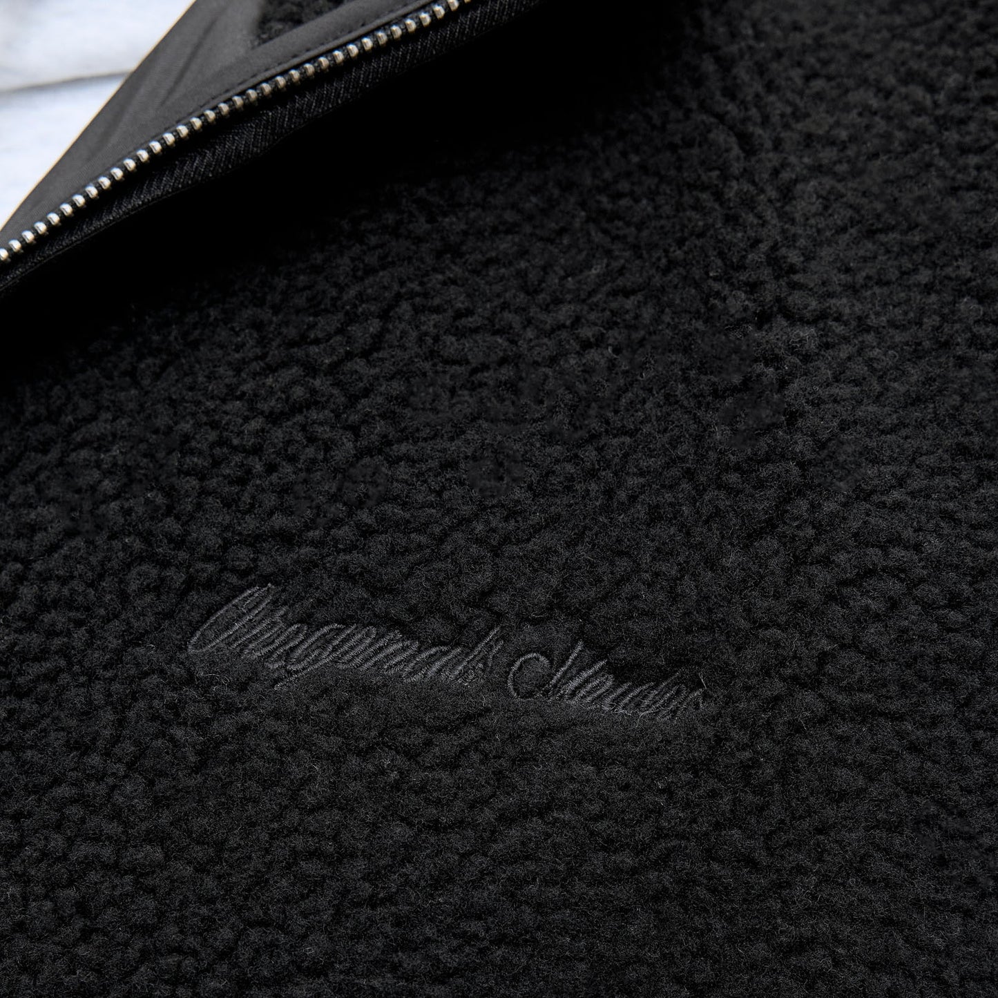 Jack & Jones Plus Size Norrebro Teddy Fleece Gilet Black