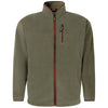 Espionage Plus Size Fl048 Microfleece Jacket Olive Green