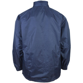 Kam Jeans Plus Size Waterproof Rain Jacket Navy