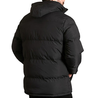 D555 Plus Size Wolverhampton Quilted Padded Jacket Black