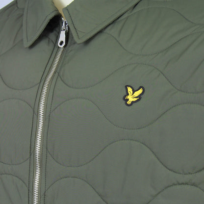 Lyle & Scott Plus Size Quilted Ripstop Jacket Deep Depths