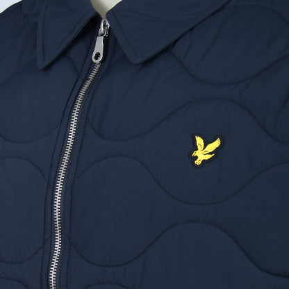 Lyle & Scott Plus Size Quilted Ripstop Jacket Dark Navy