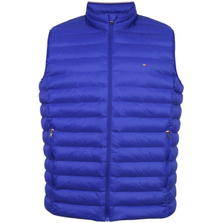 Tommy Hilfiger Plus Size Packable Recycled Gilet Wedge Blue