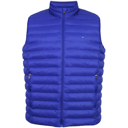 Tommy Hilfiger Plus Size Packable Recycled Gilet Wedge Blue