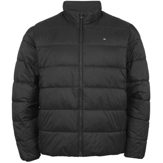 Tommy Hilfiger Plus Size Mid Weight Stand Collar Jacket Black