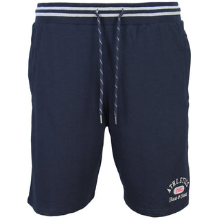 Kam Jeans Plus Size Athletic Jog Shorts Navy