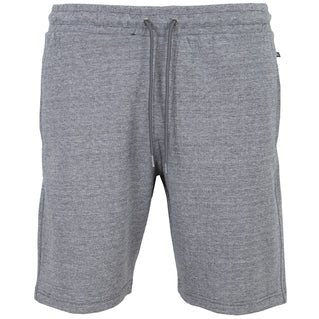 Kam Jeans Plus Size Textured Interlock Jog Shorts Charcoal