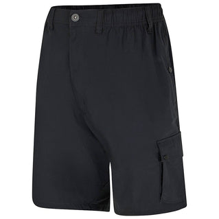 Espionage Plus Size Stretch Poplin Cargo Shorts Black