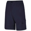 Espionage Plus Size Stretch Poplin Cargo Shorts Dark Navy