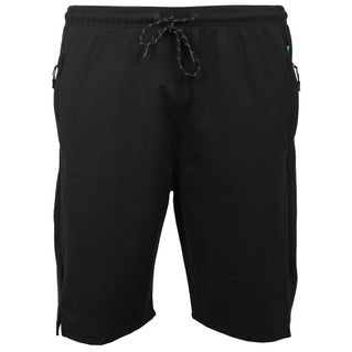 Kam Jeans Plus Size Active Performance Shorts Black