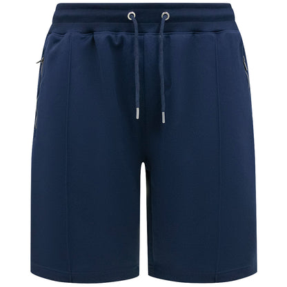 D555 Plus Size Interlock Shorts Navy