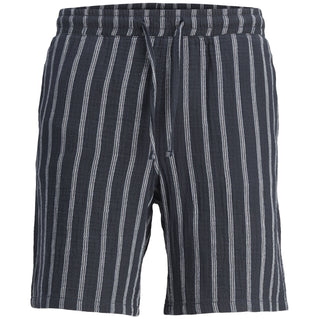 Jack & Jones Plus Size Jaiden Patras Jogger Shorts Sky Captain Stripe