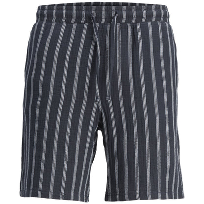 Jack & Jones Plus Size Jaiden Patras Jogger Shorts Sky Captain Stripe