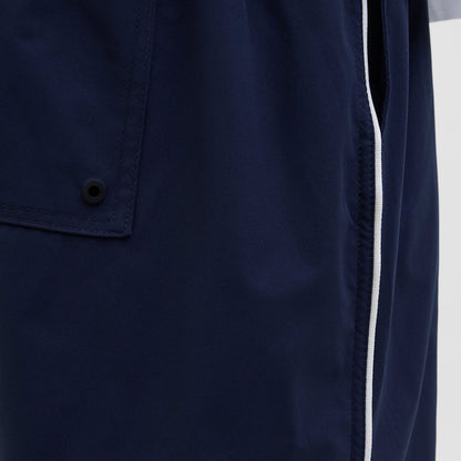 Jack & Jones Plus Size Maui Logo Swim Shorts Navy Blazer