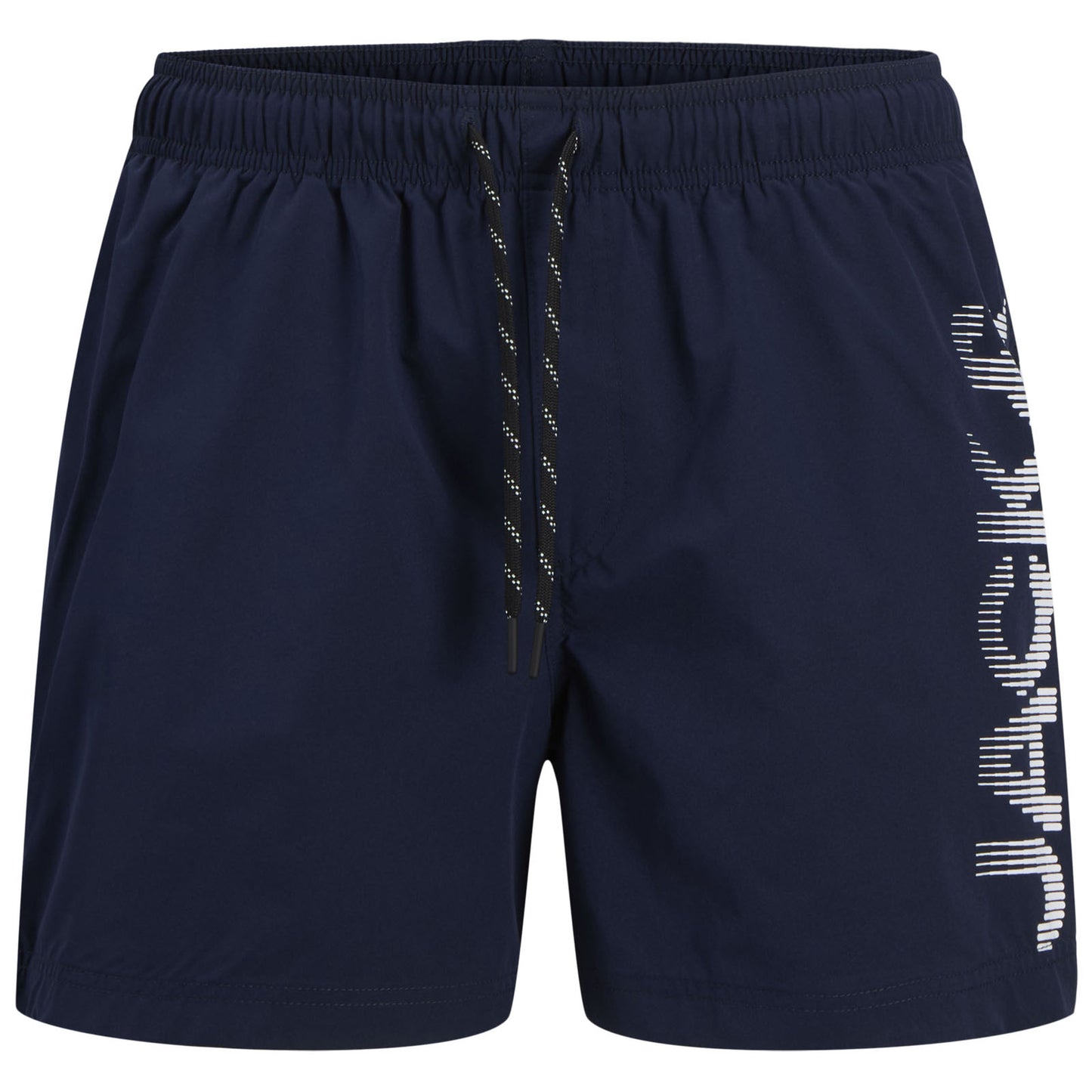 Jack & Jones Plus Size Maui Logo Swim Shorts Navy Blazer