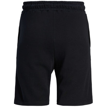 Jack & Jones Plus Size Gordon Beau Sweat Shorts Black