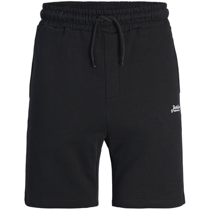 Jack & Jones Plus Size Gordon Beau Sweat Shorts Black