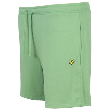Lyle & Scott Plus Size Sweat Shorts Smoke Green