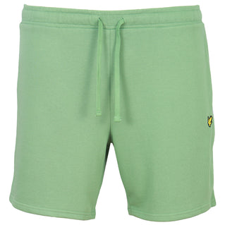 Lyle & Scott Plus Size Sweat Shorts Smoke Green
