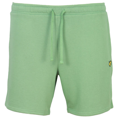 Lyle & Scott Plus Size Sweat Shorts Smoke Green