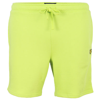 Lyle & Scott Plus Size Sweat Shorts Vibrant Kiwi