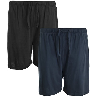 Espionage Plus Size Plain Lounge Shorts Twin Pack