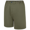 Espionage Plus Size Stretch Twill Rugby Shorts Light Khaki