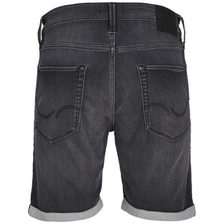 Jack & Jones Plus Size Rick Icon Denim Shorts Black