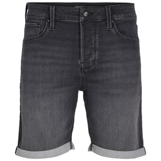 Jack & Jones Plus Size Rick Icon Denim Shorts Black