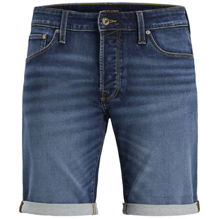 Jack & Jones Plus Size Rick Icon Denim Shorts Blue