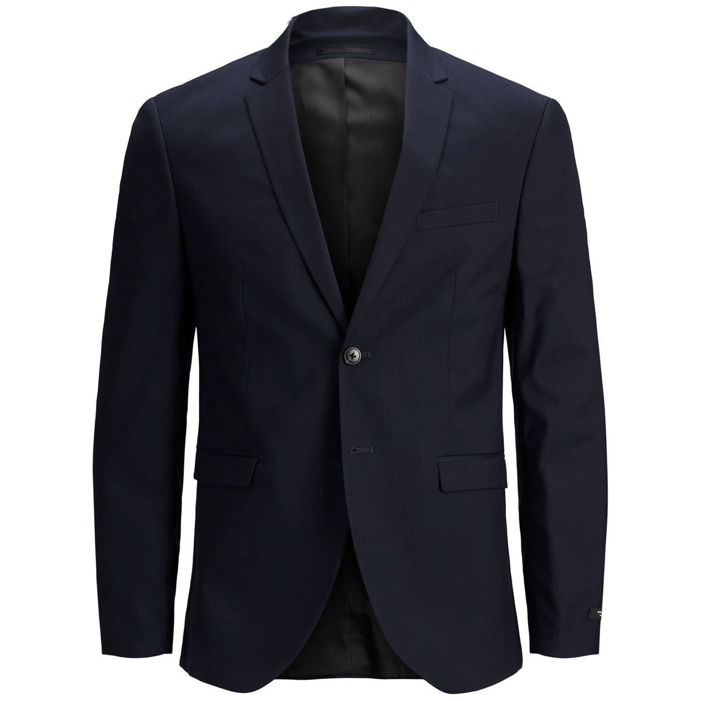 Jack & Jones Plus Size Franco Slim Notch Lapel Blazer Dark Navy