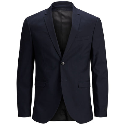 Jack & Jones Plus Size Franco Slim Notch Lapel Blazer Dark Navy