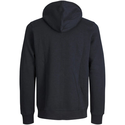 Jack & Jones Plus Size Bradley Zip Hoodie Black