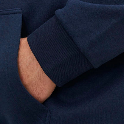Jack & Jones Plus Size Bradley Zip Hoodie Navy Blazer