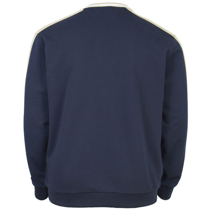 Lyle & Scott Plus Size Contrast Taped Sweatshirt Dark Navy