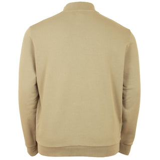 Lyle & Scott Plus Size Loopback Quarter Zip Sweater Sage Uniform