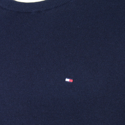 Tommy Hilfiger Plus Size Cotton Cashmere Crew Sweater Desert Sky