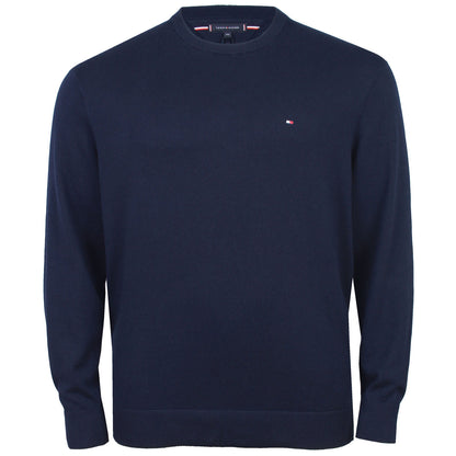 Tommy Hilfiger Plus Size Cotton Cashmere Crew Sweater Desert Sky