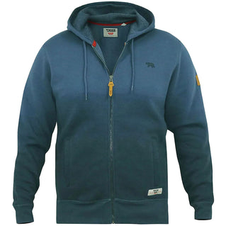 D555 Plus Size Hulk Dip Dye Hoodie Blue