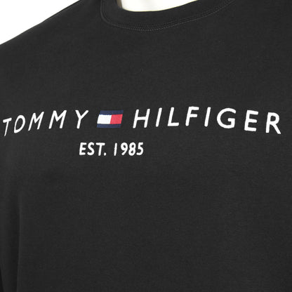 Tommy Hilfiger Plus Size Logo Sweatshirt Black