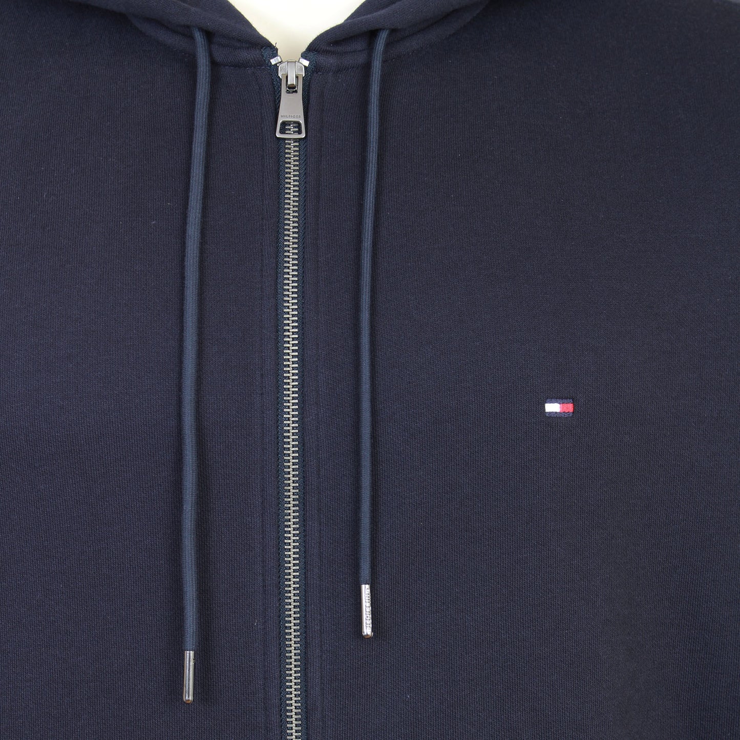 Tommy Hilfiger Plus Size Flag Logo Zip Hoodie Desert Sky