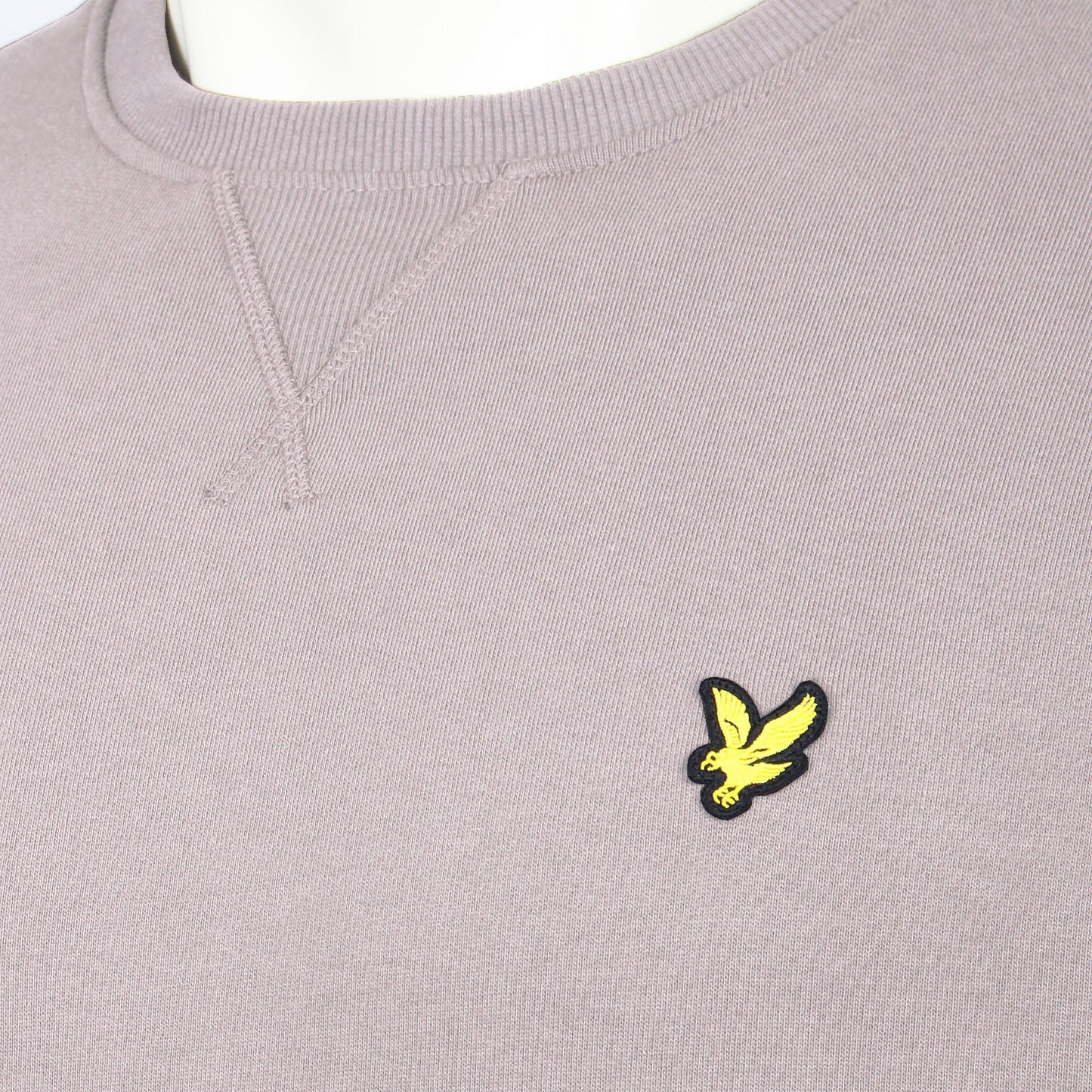 Lyle & Scott Plus Size Crew Neck Sweatshirt Gull Grey