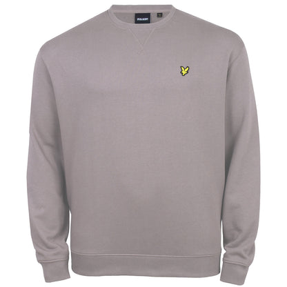 Lyle & Scott Plus Size Crew Neck Sweatshirt Gull Grey