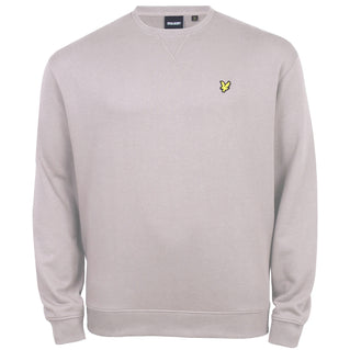 Lyle & Scott Plus Size Crew Neck Sweatshirt Gull Grey