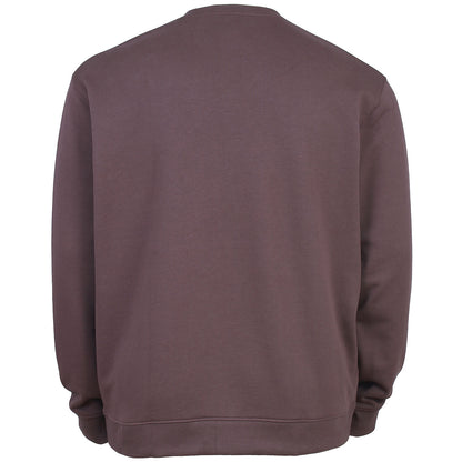 Lyle & Scott Plus Size Crew Neck Sweatshirt Espresso
