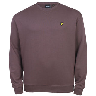 Lyle & Scott Plus Size Crew Neck Sweatshirt Espresso