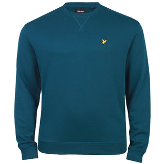 Lyle & Scott Plus Size Crew Neck Sweatshirt Rich Teal