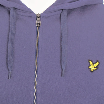 Lyle & Scott Plus Size Zip Through Hoodie Graystone