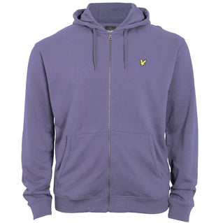 Lyle & Scott Plus Size Zip Through Hoodie Graystone