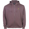 Lyle & Scott Plus Size Zip Through Hoodie Espresso